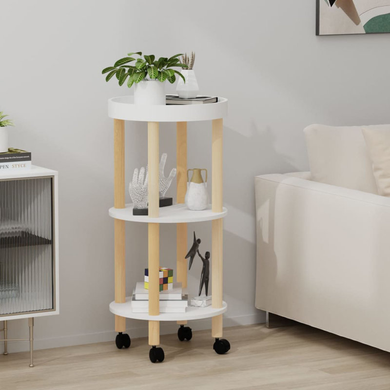 Jalayna End Table, White