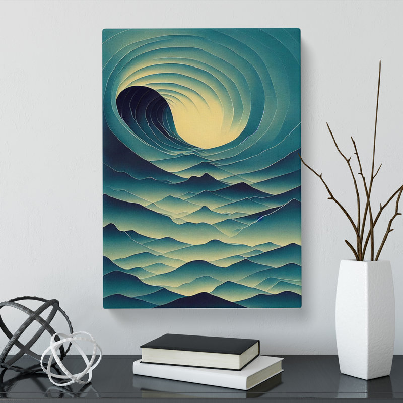 Seascape Ocean Design Vol.5 - Wrapped Canvas, 50cm H x 35cm W x 3cm D