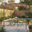  8X5 Ft Outdoor Grill with Serving Shelf and Storage Hooks