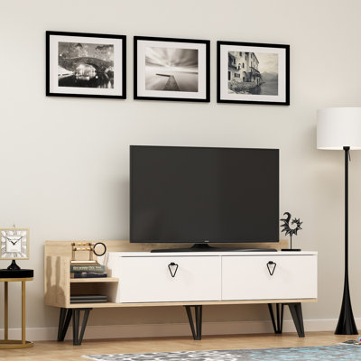 Medrano Unfinished TV Stand for TVs up to 65"