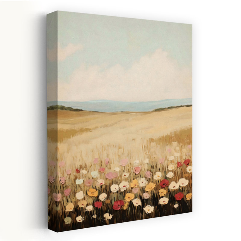 Impression sur toile Wild Wild Dream Contemporary Peaceful Serene Landscape Nature, H 18 po x l 12 po