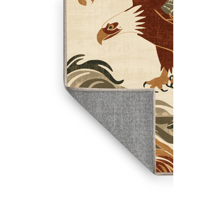 Tapis oriental beige lavable à la machine Great Spirit, 2 x 5