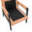 Mid-Century Modern Chenille Upholstered Accent Armchair-2070739014