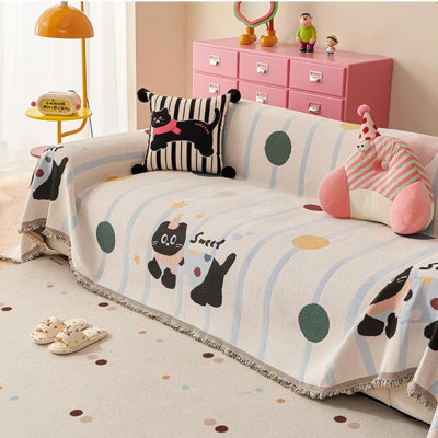 Housse de canapé pour canapés Housse de canapé pour canapé Housse en chenille lavable Housse de canapé pour protecteur Housse pour animaux de compagnie