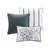 King Comforter - Blue 200tc Cotton Pattern 270g/m2 Fill Accentuated-117416806