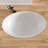 Forma 71'' Wavy Freestanding Tub Solid Surface Freestanding Soaking Bathtub