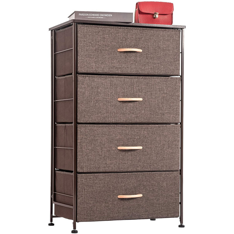 Commode 4 tiroirs l 22,83 po Ranney, Café