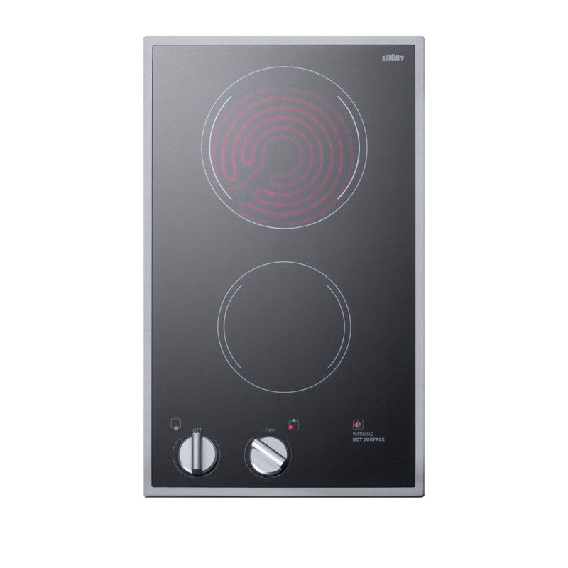 Summit Appliance 20" Black Electric Cooktop, 230