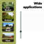 80 cm H x 1000 cm W Steel Fencing Kits Fencing
