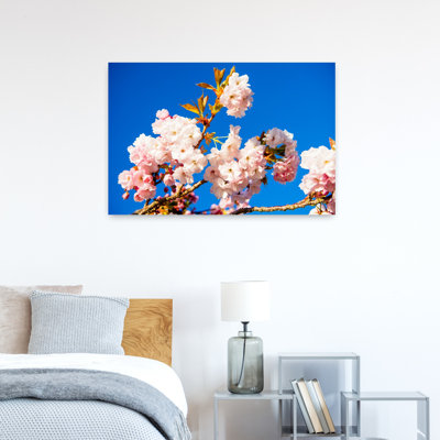 Art mural de paysage de cerisier Kwanzan