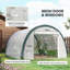 10 Ft W x 13 Ft D Polytunnel Greenhouse