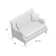 Leland Upholstered 54.5'' Settee