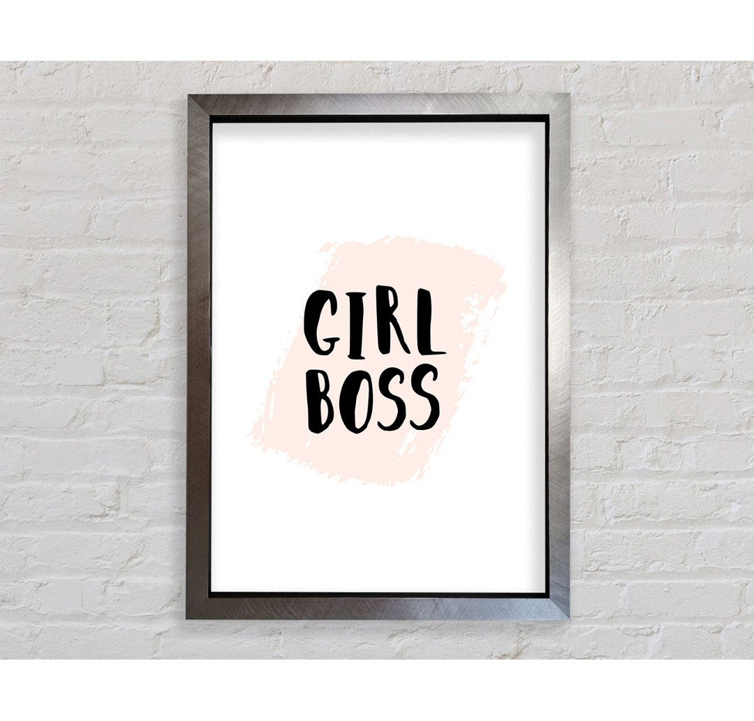 Girl Boss - Drucken