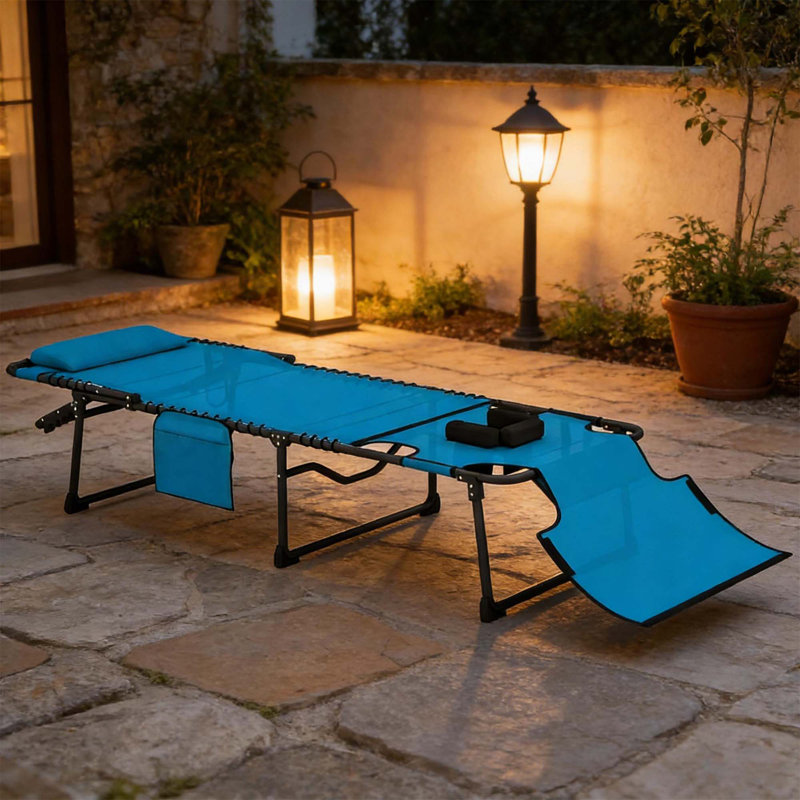 Méridienne, chaise pliante, chaise inclinable, chaise longue