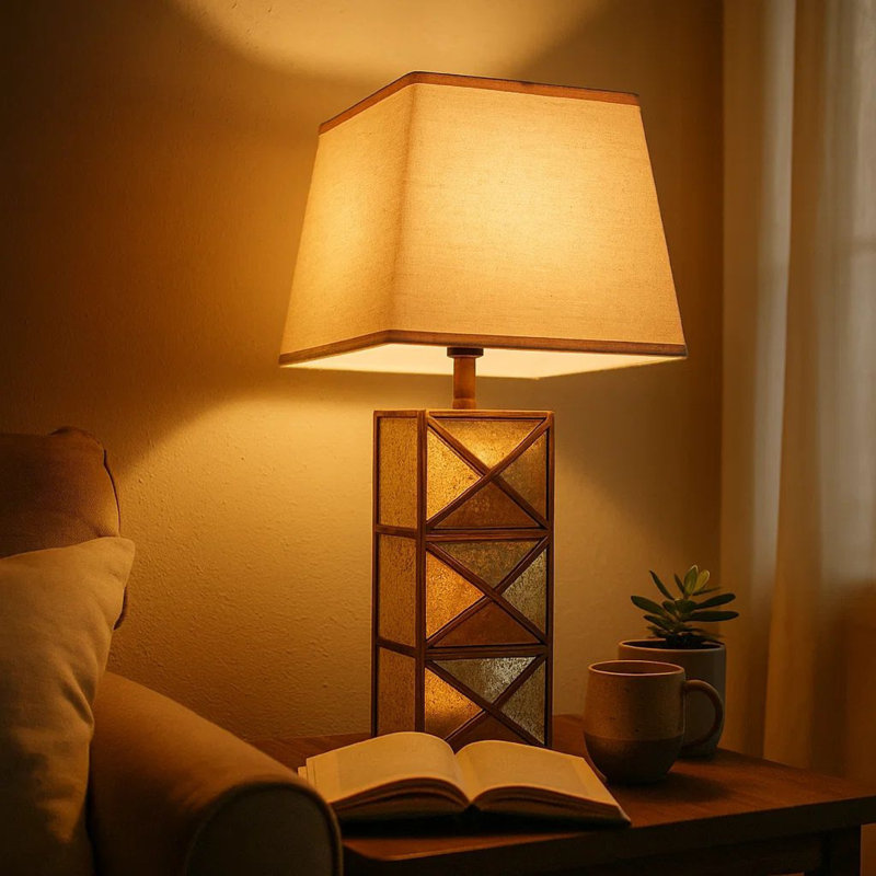 Multicolore lampe de table Mell