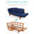 Bettysue 28.5'' Upholstered Futon And Mattress