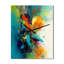 Jalill - Horloge murale moderne en marbre abstrait-1075500254