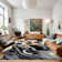 Galaxy Series Abrstract Black/Gray/Ivory/Beige Area Rug