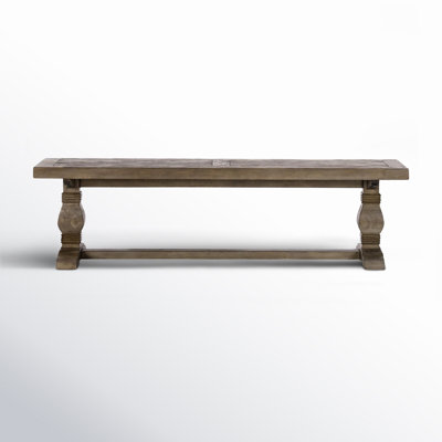 Kinston Solid Wood Bench by Birch Lane