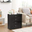Commode de table de chevet 26 po avec ports USB et prise de courant-1099457550