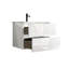 Meuble-lavabo mural moderne, lavabo en céramique, grand rangement, lavabo à tiroirs silencieux, céramique, style, un trou de robinet, glissières de tiroir-1323832407