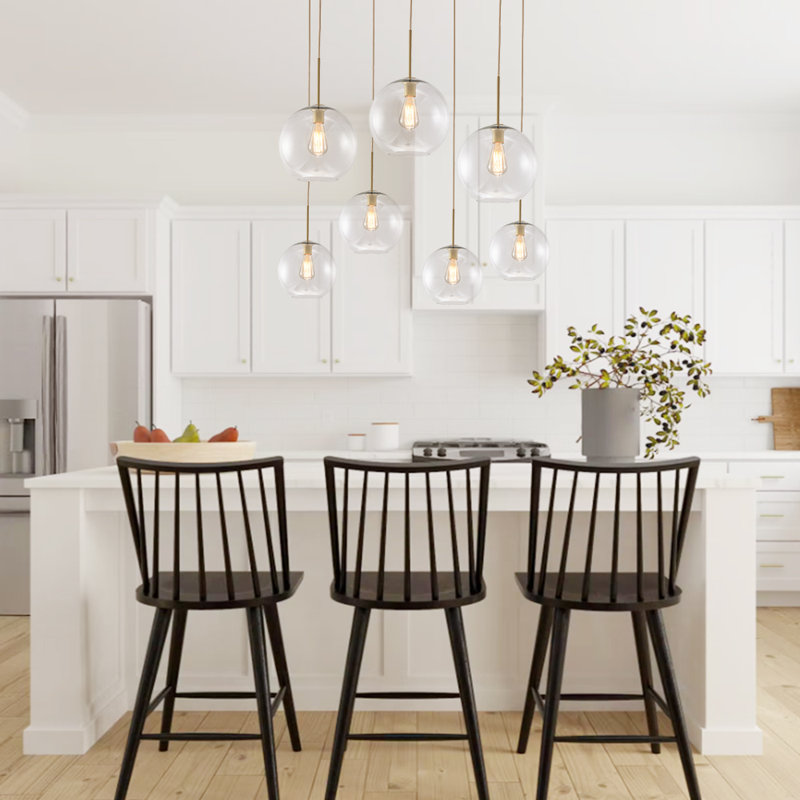 Cveto 7 - Light Pendant, Brass