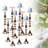 10pcs 19.7" Tall European Style Wedding Single Head Candle Holder Flower Stand