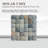 Florida 12" x 12" Natural Stone Grid Pebble Mosaic Wall Tile-93373813
