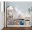 107.4cm H x 121.3cm W Cube Bookcase