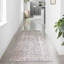 Tapis oriental gris / pêche Gelo-2092911210