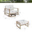 Chaises longues avec coussins et repose-pieds Hamarto-1209553625