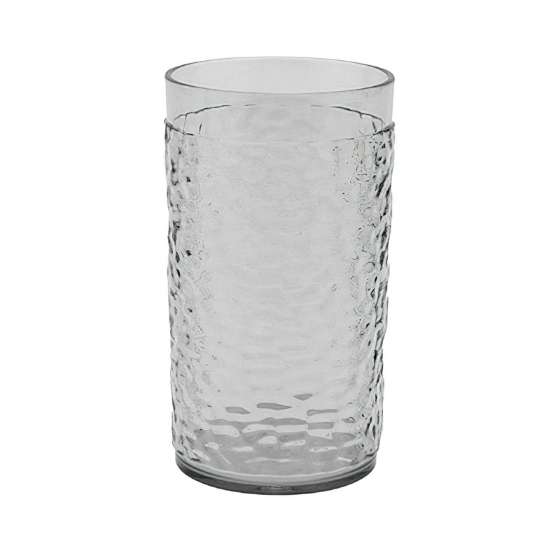 GET Gobelet en plastique robuste incassable, Verre à vin, Noir