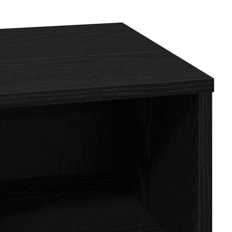 Bedside Cabinet With Drawer 2 Pcs 50 X 34.5 X 50 Cm, Black