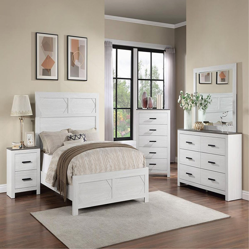 Mobilier de chambre à coucher de style moderne 1 pièce