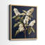 «FLORAL Series CLIV», reproduction encadrée de qualité supérieure - prête à être accrochée - aucun clou requis - aucun clou requis-1718102465-1718102477