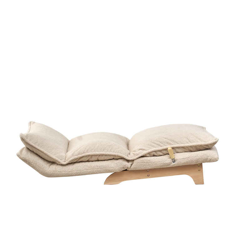 Lazy sofa balcony leisure chair bedroom sofa chair foldable reclining chair leisure single sofa functional chair 