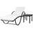 Vollmer 77.2" Long Single chaise with Cushions and Table-769577488