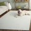 Tapis vert / ivoire en coton fait à la main Dallis-2104256057