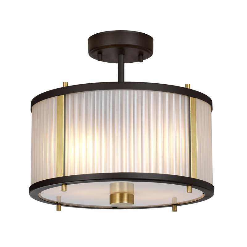 Schoonmaker 2 - Light Drum Pendant, Black