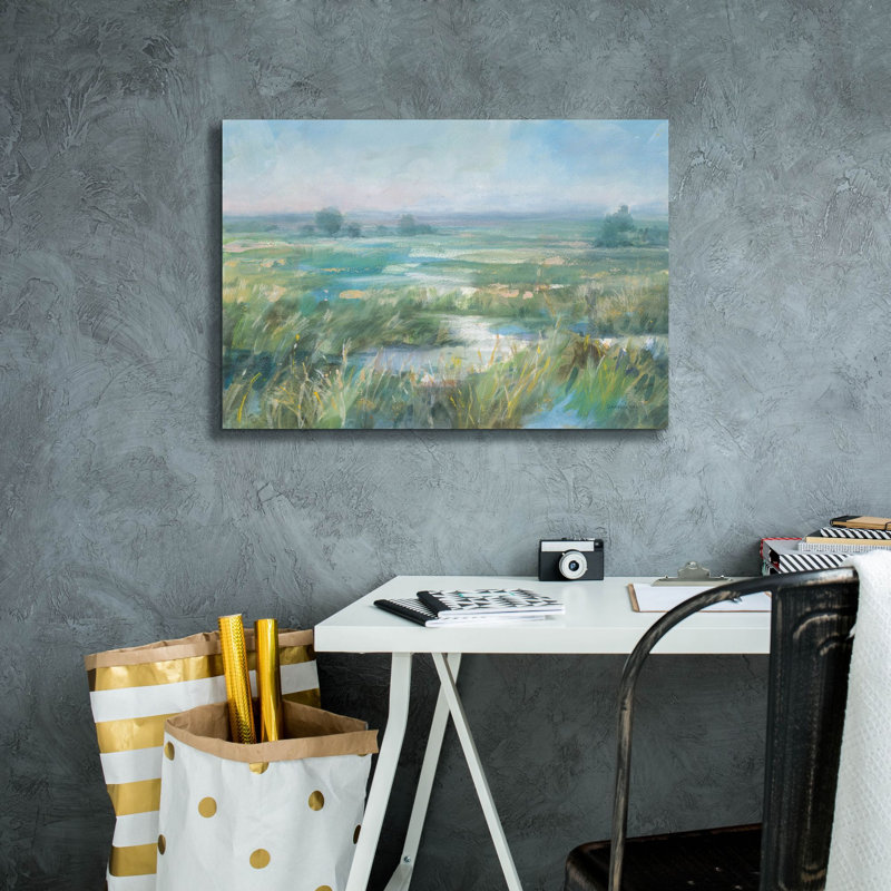 «April Meadows» par Danhui Nai, art mural sur toile, H 18 po x l 26 po