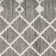 Richarson Rectangle Geometric Machine Woven Polypropylene/Polyester Indoor/Outdoor Area Rug in Charcoal/Gray