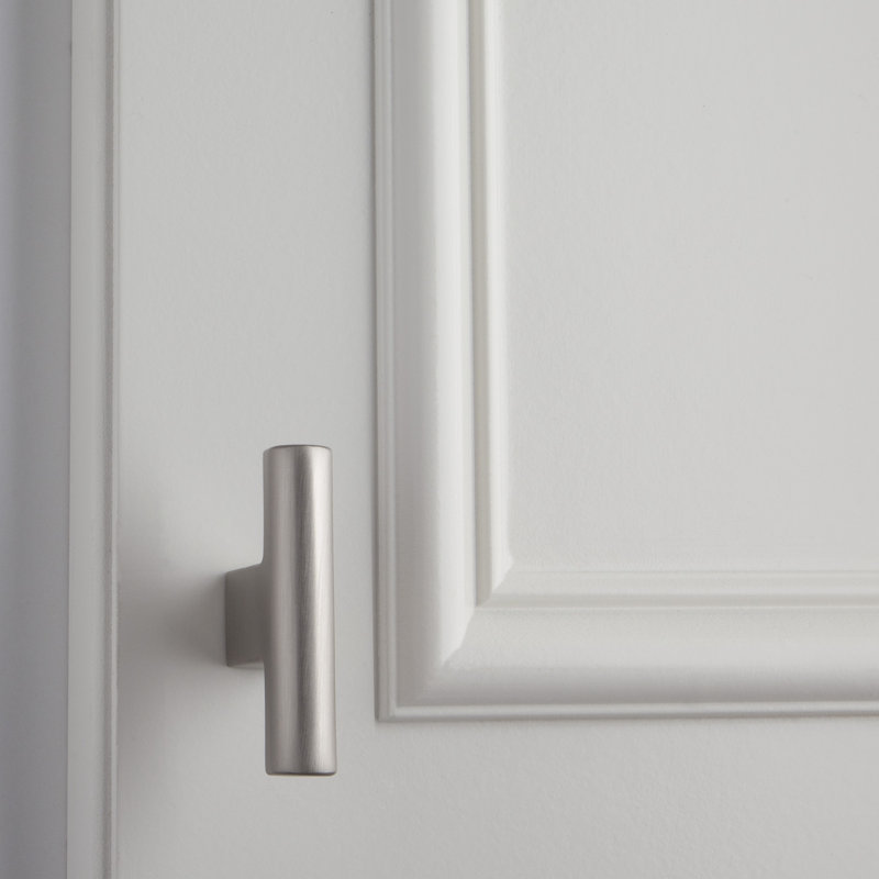 Vail 2" Satin Nickel T-Knob, Satin Nickel