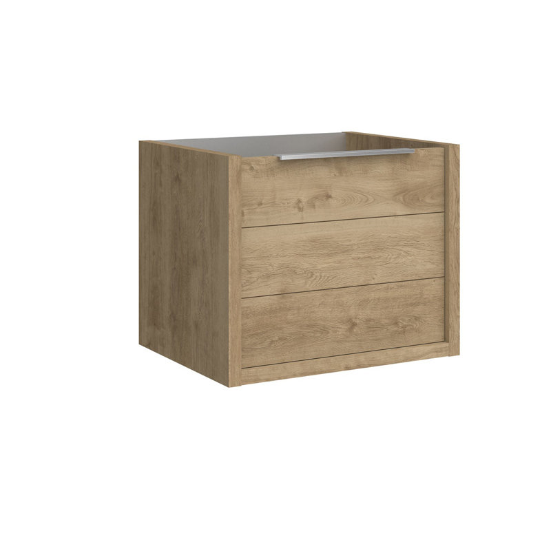 Armoire-lavabo 2 tiroirs DAX Modena, Chêne