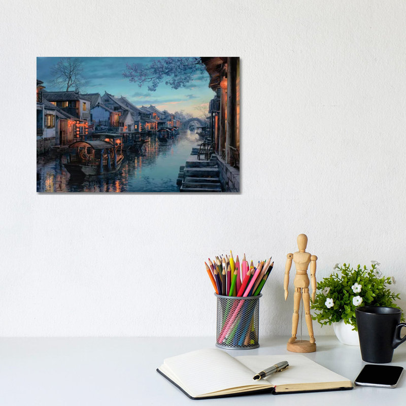 Xitang Melody 1 Piece Wrapped Canvas Wall Art, 20.32 cm H x 30.48 cm W