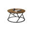 Ensemble de table contemporaine 3 pièces à finition naturelle Table basse 1X Table de bout 2X