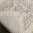 Bernon Hand Tufted Viscose/Wool Geometric Rug in Ivory/Silver-24292734