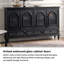 Buffet 67,91 po en pin noir rétro