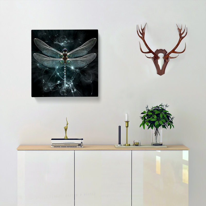 Dragonfly Digital - Wrapped Canvas - Framed Print