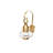 Onion Medium Caged Wall Antique Brass Medium Base Socket Optic Glass-868971881-868971872
