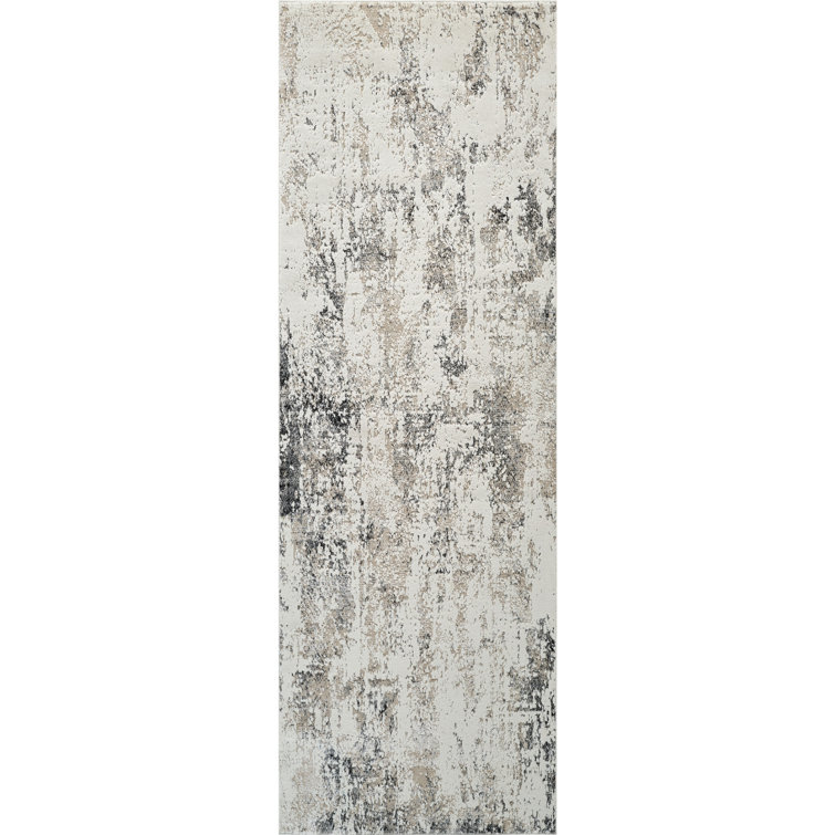 Haldon High-Low Abstract Area Rug